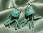oorbellen hangers groene octopus Claire's, Handtassen en Accessoires, Oorbellen, Overige materialen, Hangers, Verzenden, Nieuw