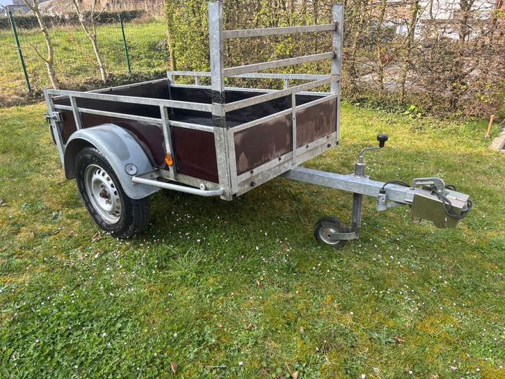 Remorque Deckers avec bâche robuste, Autos : Divers, Remorques, Utilisé, Enlèvement