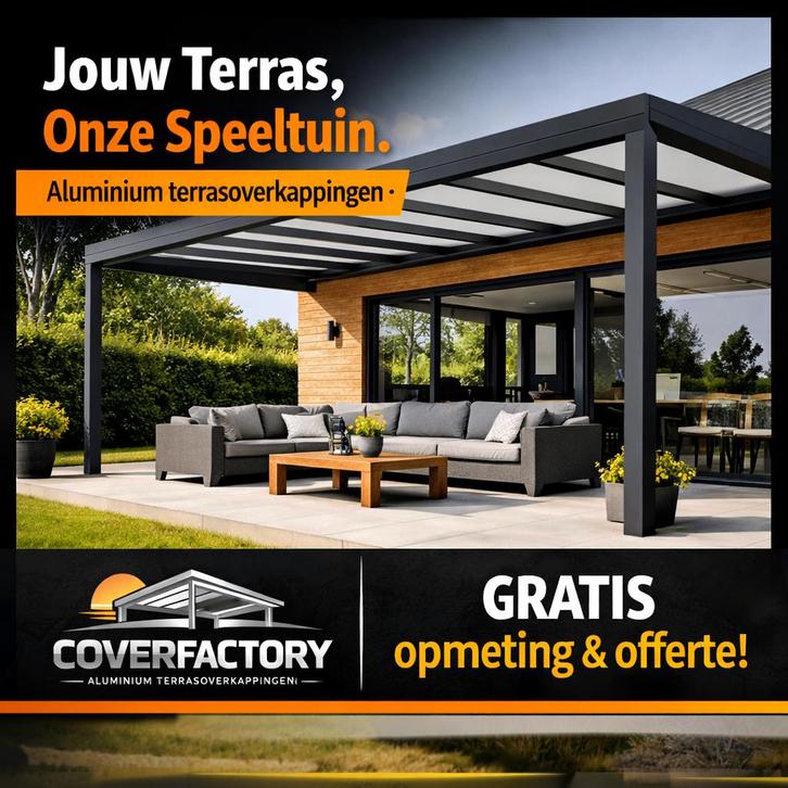 Auvents de toit à lattes - Mesures et devis, Jardin & Terrasse, Verrières, Enlèvement ou Envoi