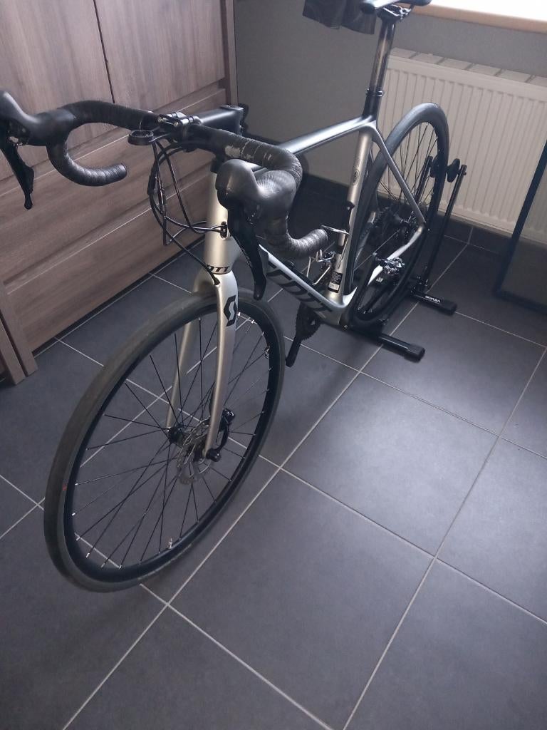 Scott racefiets maat Large, Fietsen en Brommers, Ophalen, Gebruikt, Carbon, Meer dan 20 versnellingen