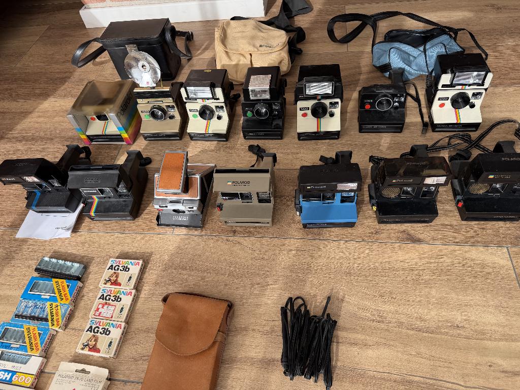 Grote polaroid verzameling - WERKEND, Ophalen, Gebruikt, Polaroid, Polaroid