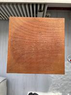 table d'appoint haute en métal/bois, Enlèvement, Autres matériaux, 60 cm ou plus, Carré