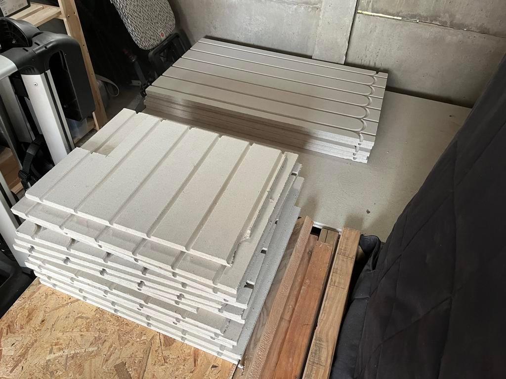 Fermacell/uniwarm plaat restjes, Enlèvement, Comme neuf