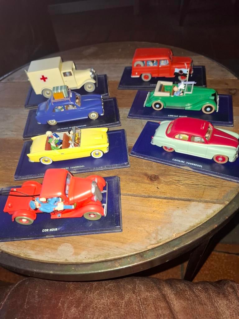 Kuifje miniatuur auto's, Ophalen, Kuifje