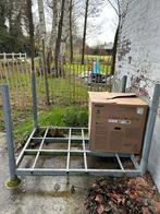 stalen stapelrek, Ophalen, Zo goed als nieuw