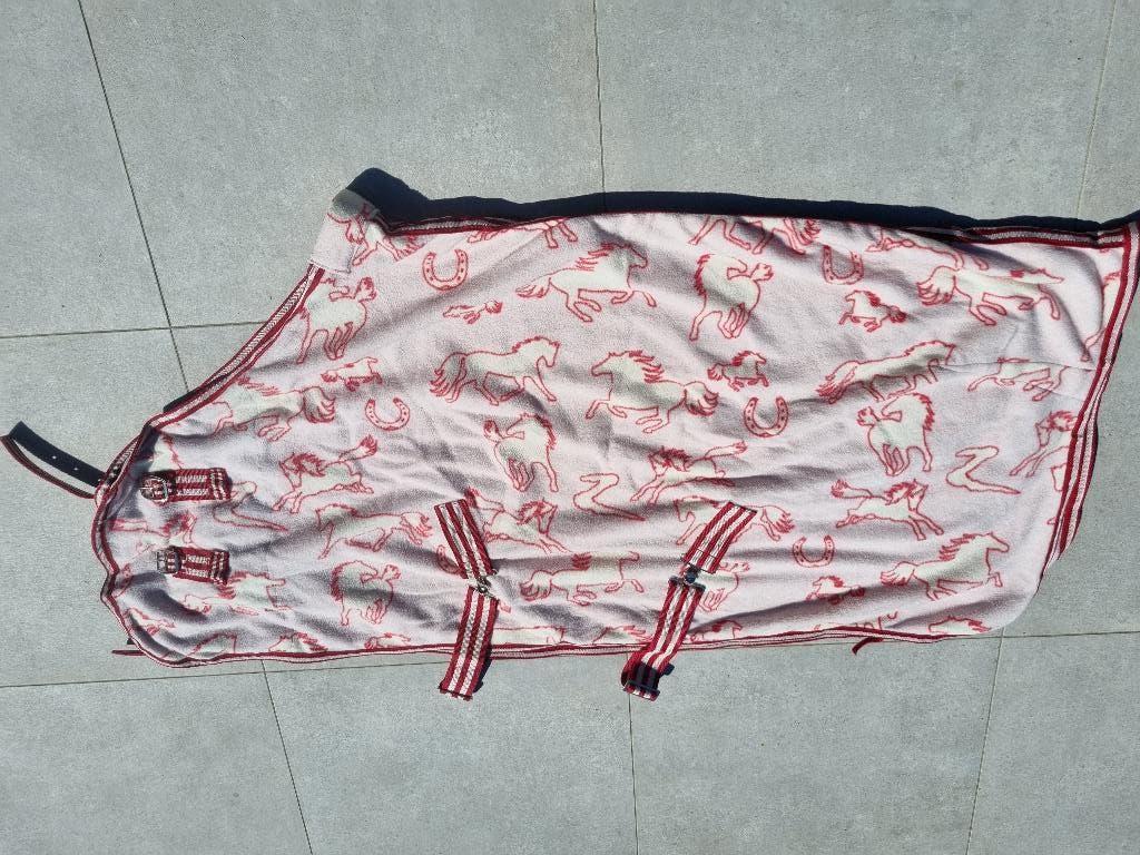 Zweetdeken pony, Pony (P), Enlèvement, Rose, Couverture anti-transpiration