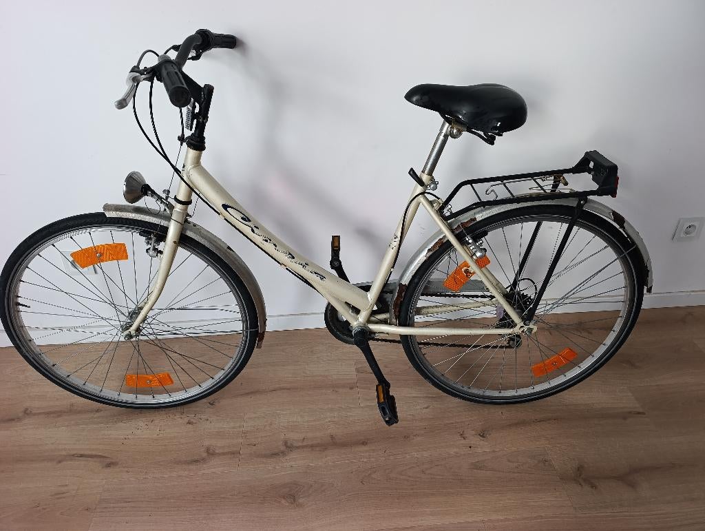 damesfiets  €50 rijklaar, Enlèvement, Utilisé