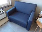 Slaapbank/zetelbed 1 persoon, Une personne, Utilisé, 200 cm, Bleu