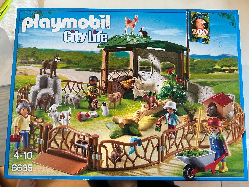 Playmobil 6635 - City Life kinderboerderij (doos ongeopend), Kinderen en Baby's, Speelgoed | Playmobil, Ophalen, Nieuw, Complete set
