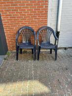 Stoelen, Ophalen, Kunststof, Gebruikt, Blauw