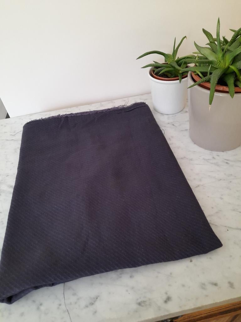 Lin et coton violet, Enlèvement ou Envoi, Violet, Coton