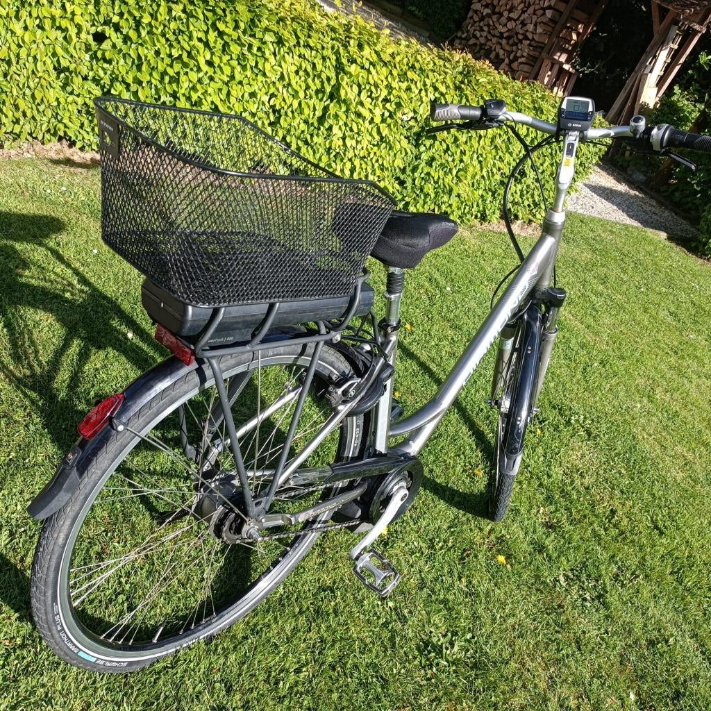 Vélo électrique dame Diamant 2014 – Bosch 400 – Bon état, Fietsen en Brommers, Fietsen | Dames | Damesfietsen, Gebruikt, Velgrem