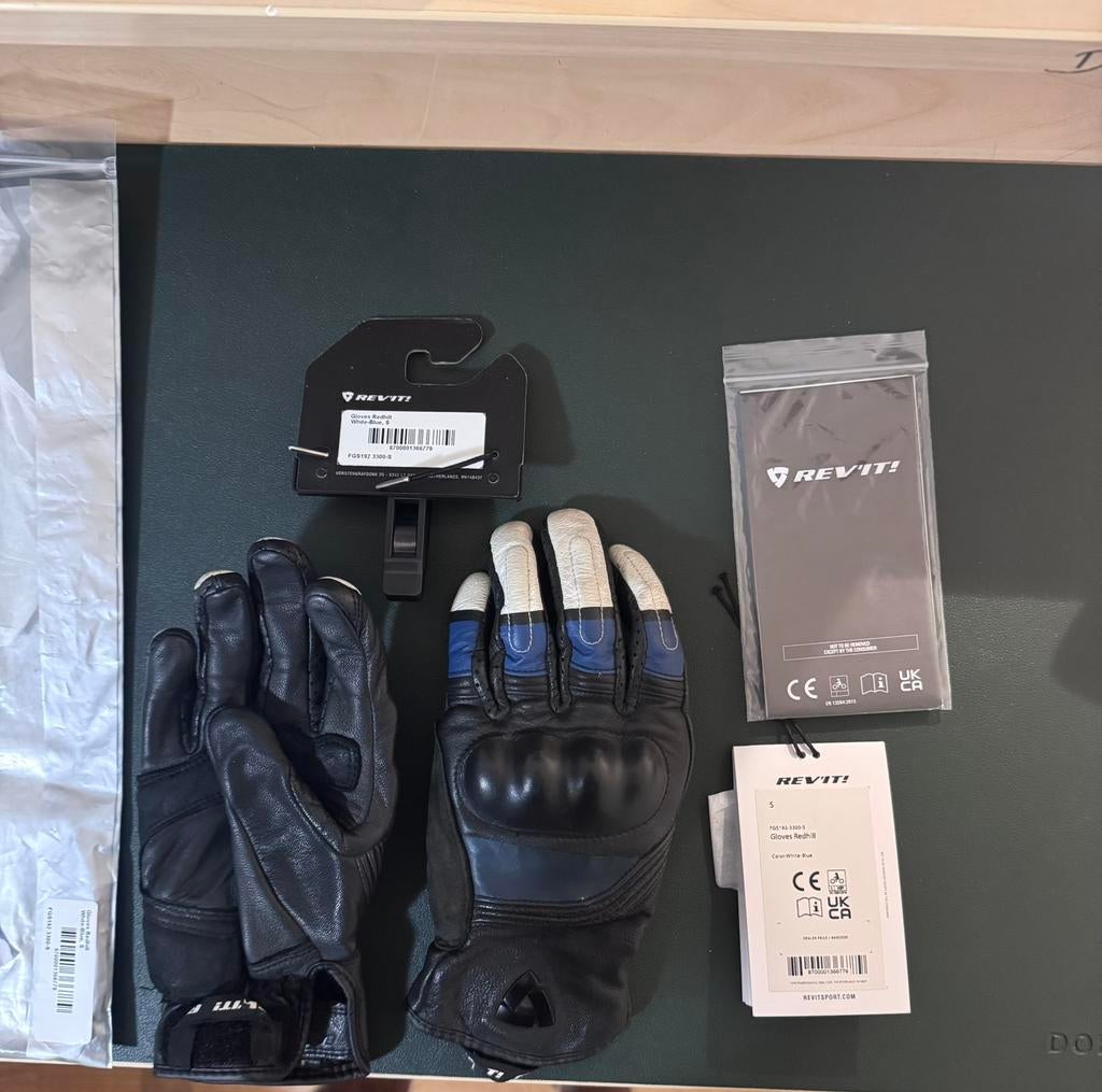 REV’IT! Gants de moto (S), Motoren, Kleding | Motorkleding, Handschoenen, Dames, Heren, Tweedehands, Ophalen of Verzenden