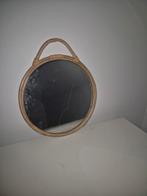 MIROIR ROTIN BOHEME CHIC, Maison & Meubles, Enlèvement, Rond