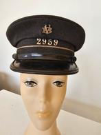 vintage Belgische kepie of uniformpet postbode, Collections, Trains & Trams, Enlèvement ou Envoi