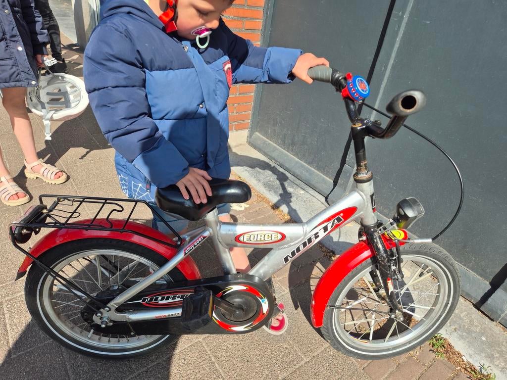 16 inch kinder fiets, Enlèvement