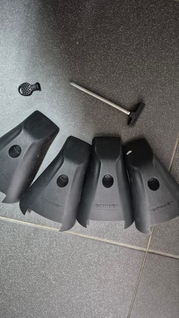 Barres de toit origine Citroën C4 Picasso kit complet, Enlèvement