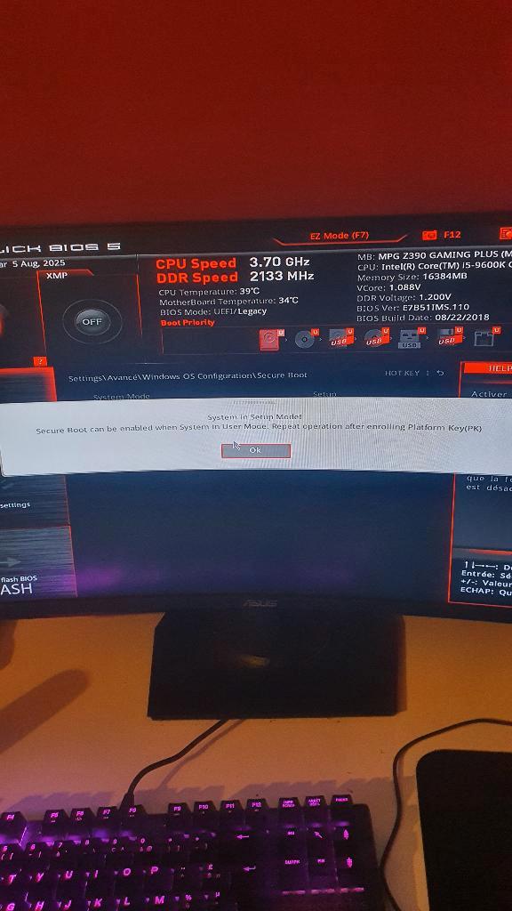 Pc gamer, Informatique & Logiciels, Ordinateurs de bureau, Utilisé, 3 à 4 Ghz, 16 GB, Avec carte vidéo, Gaming, Enlèvement