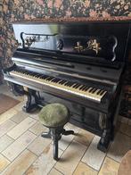 Antieke piano Léon Doperé (Brussel) + kruk, Ophalen, Piano