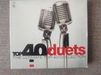 2-CD : TOP 40 DUETS - THE ULTIMATE TOP 40 COLLECTION, Cd's en Dvd's, Cd's | Verzamelalbums, Ophalen of Verzenden, Zo goed als nieuw
