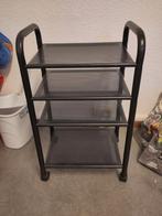Rijdbaar, metalen rek (voor platenspeler, deco,...), Ophalen