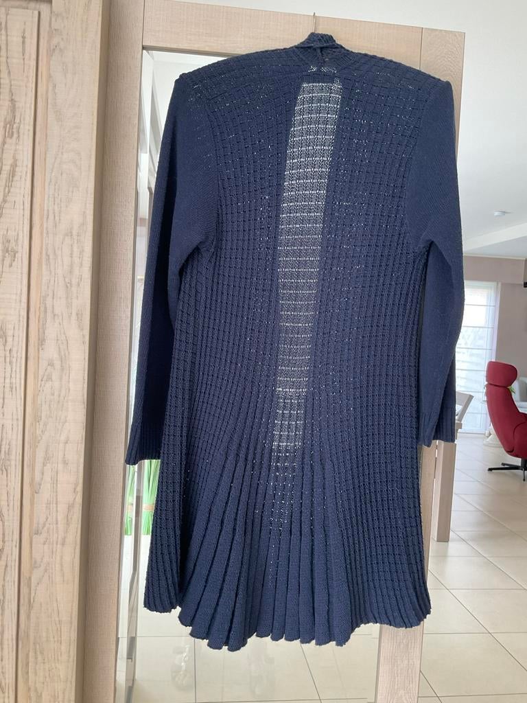 Gilet long, Taille 38/40 (M), Enlèvement ou Envoi, Comme neuf, Bleu