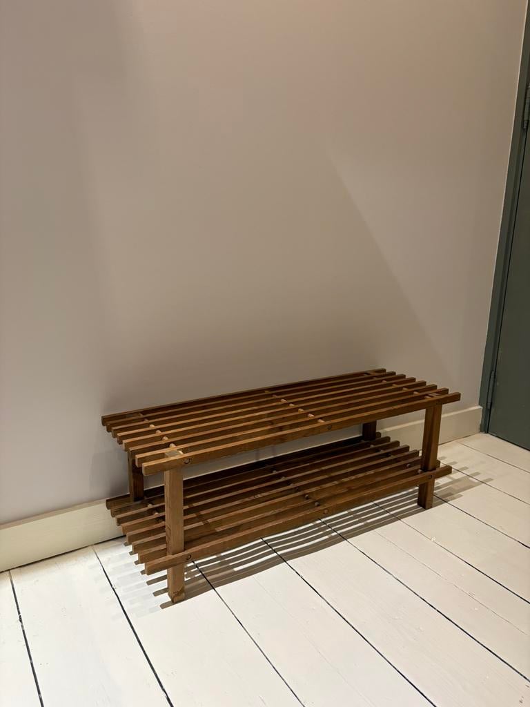 Houten schoenenrek, Ophalen, Gebruikt