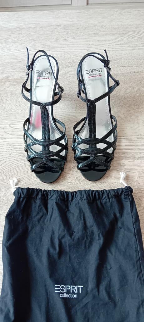 Esprit zwarte pumps maat 39, Pumps, Zwart, Ophalen of Verzenden, Zo goed als nieuw