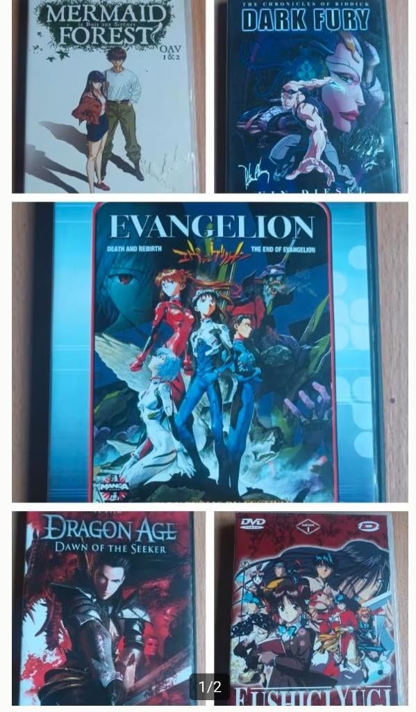 Dvd manga, Enlèvement