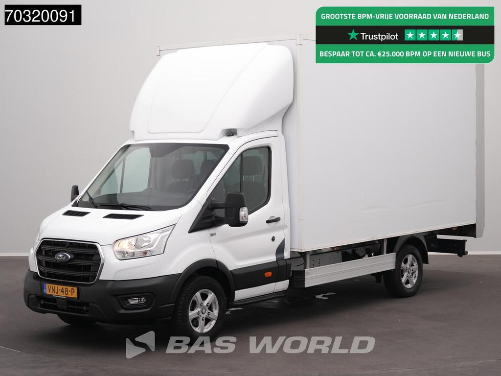 Ford Transit 130pk D'Hollandia Laadklep Zijdeur Bakwagen Cam, Stof, Euro 6, 4 cilinders, Wit
