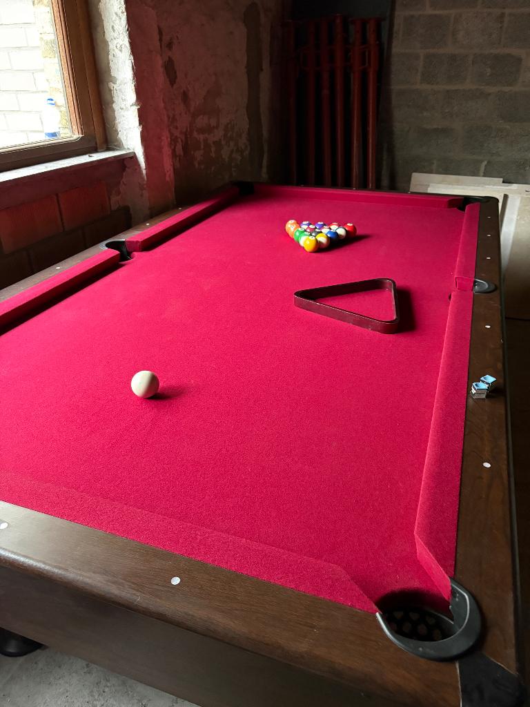 Biljarttafel, Ophalen, Biljarttafel