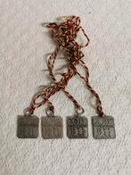 Medailles 20km van Brussel, Handtassen en Accessoires, Broches, Ophalen of Verzenden, Koper