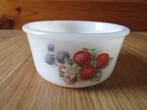 vintage arcopal ramequin motifs Fruits des bois, Enlèvement ou Envoi, Utilisé, Autres matériaux, Autres styles