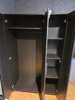 IKEA BRIMNES Kledingkast 3-deurs met spiegel - Zwart, 25 à 50 cm, Modern/eigentijds, Comme neuf, 100 à 150 cm