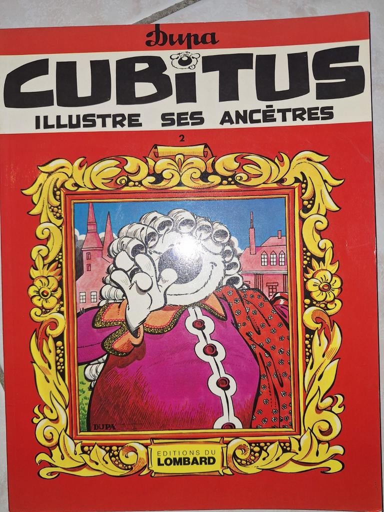 Cubitus Illustre ses Ancêtres, Une BD, Enlèvement, Utilisé