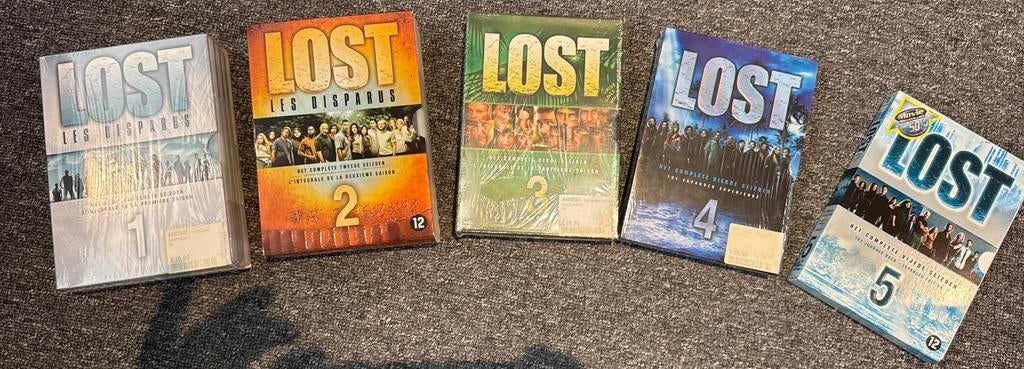 Lost – Seizoen 1 t.e.m. 5 (dvd boxsets), Cd's en Dvd's, Ophalen