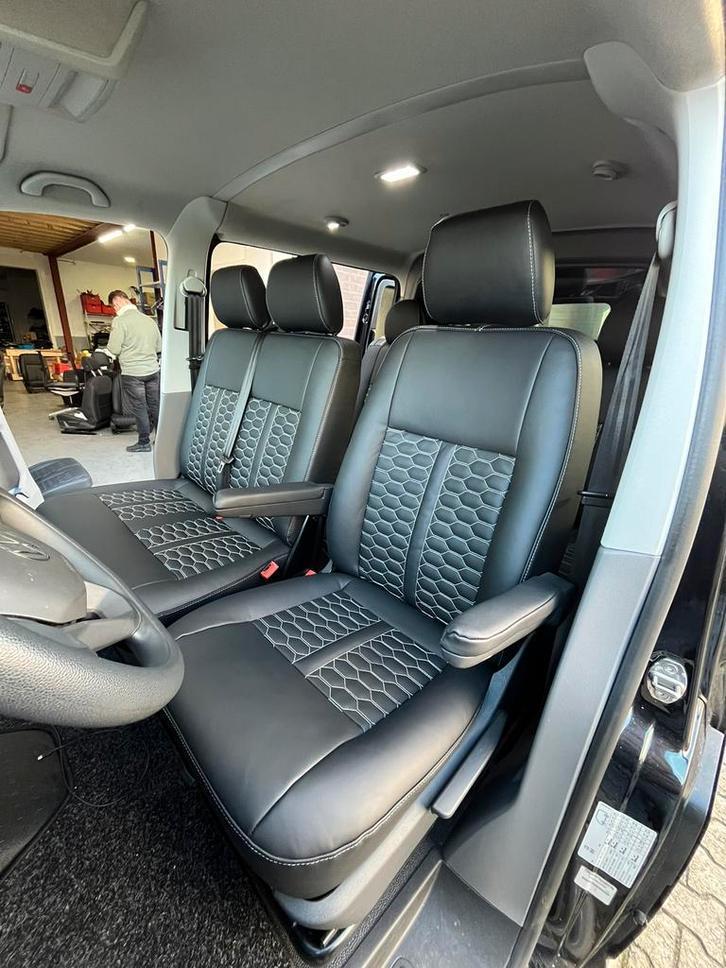 Vw t5 t6 bestuurdersstoel + bijrijders bank van nappa leer, Auto-onderdelen, Interieur en Bekleding, Nieuw, Ophalen of Verzenden