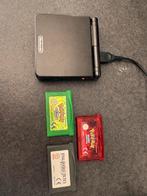 Gameboy advance + 3 games, Games en Spelcomputers, Ophalen of Verzenden, Zo goed als nieuw