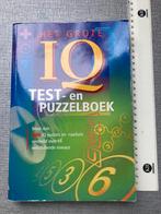 IQ TEST EN PUZZELBOEK, Hobby en Vrije tijd, Ophalen of Verzenden, Gebruikt, Puzzelboek