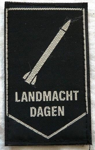 Embleem, Mouw, GVT, DGLC Landmacht Dagen, KL, 2018.(Nr.4), Verzamelen, Ophalen of Verzenden, Landmacht, Embleem of Badge