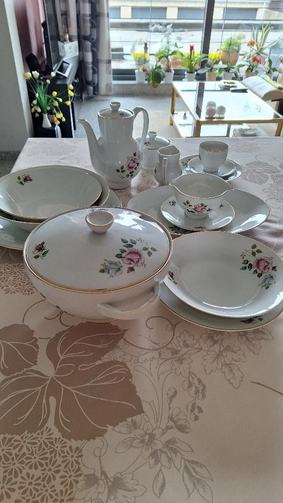 eet en koffie servies   65 stuks, Huis en Inrichting, Ophalen, Zo goed als nieuw, Overige stijlen, Porselein