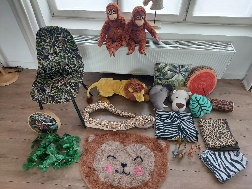 Jungle/safari thema kinderkamer accessoires, Enlèvement, Comme neuf, Autres types