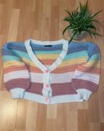 Gestreept truitje pastelkleuren – maat S, Kleding | Dames, Ophalen of Verzenden, Gedragen, Maat 36 (S), Roze