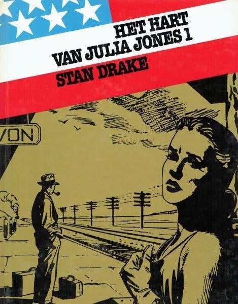 Strip " Het hart van Julia Jones " H.C., Eén stripboek, Ophalen of Verzenden, Gelezen