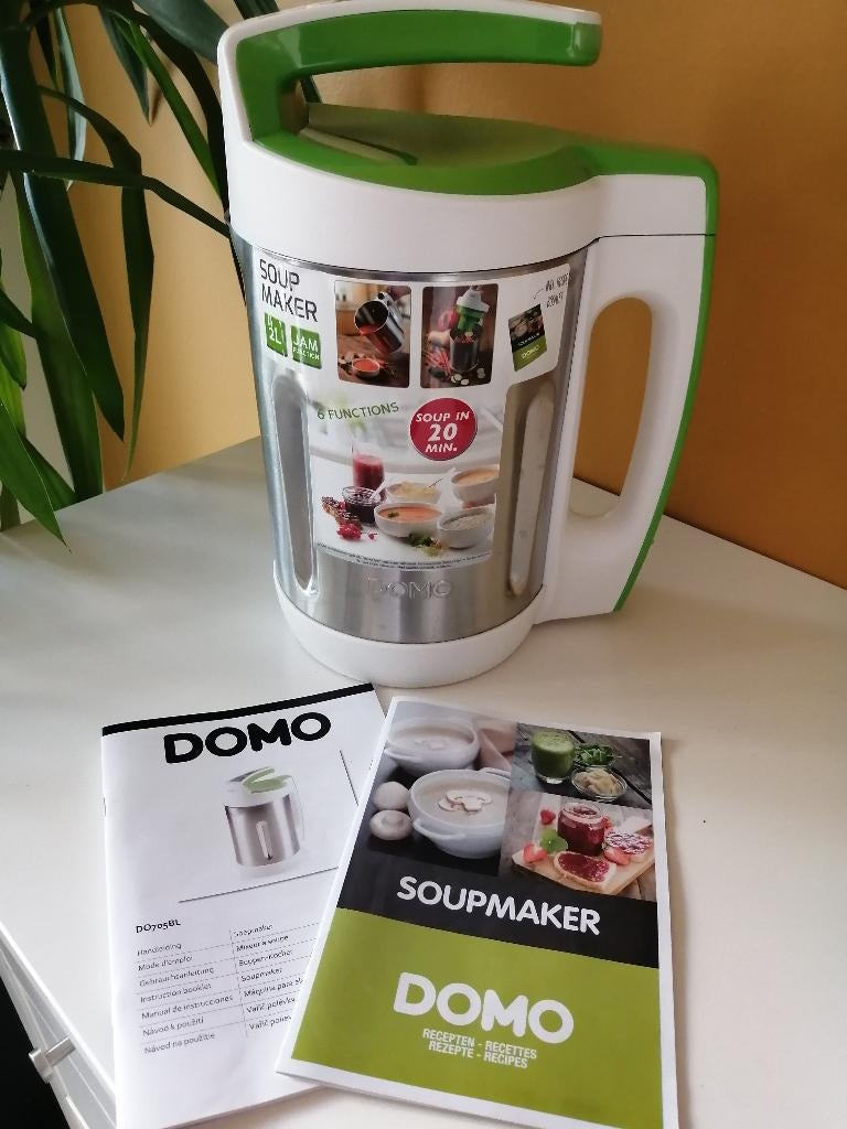 Soepmaker Domo DO705BL, Electroménager, Mélangeurs, Enlèvement, Comme neuf, Mélangeur de soupe