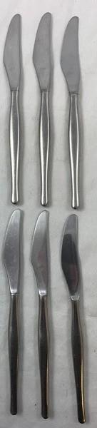 Gero Zilduro 730 Romanti Tafelmes messen 6-delig set bestek, Huis en Inrichting, Verzenden, Zo goed als nieuw, Inox of Chroom