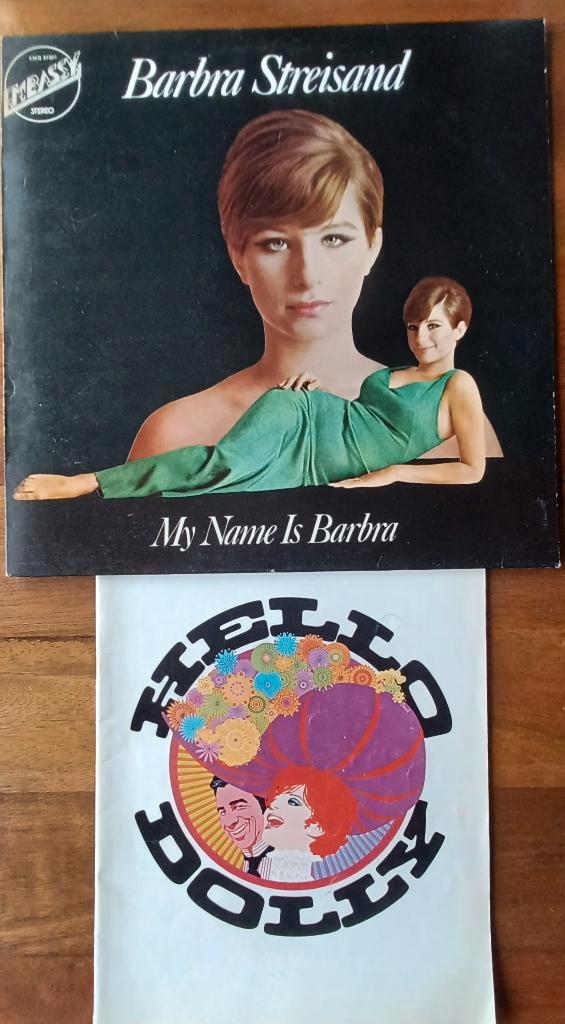 BARBRA STREISAND// LP 'My name is Barbra' + 'Hello Dolly' //, Collections, Musique, Artistes & Célébrités, Enlèvement ou Envoi