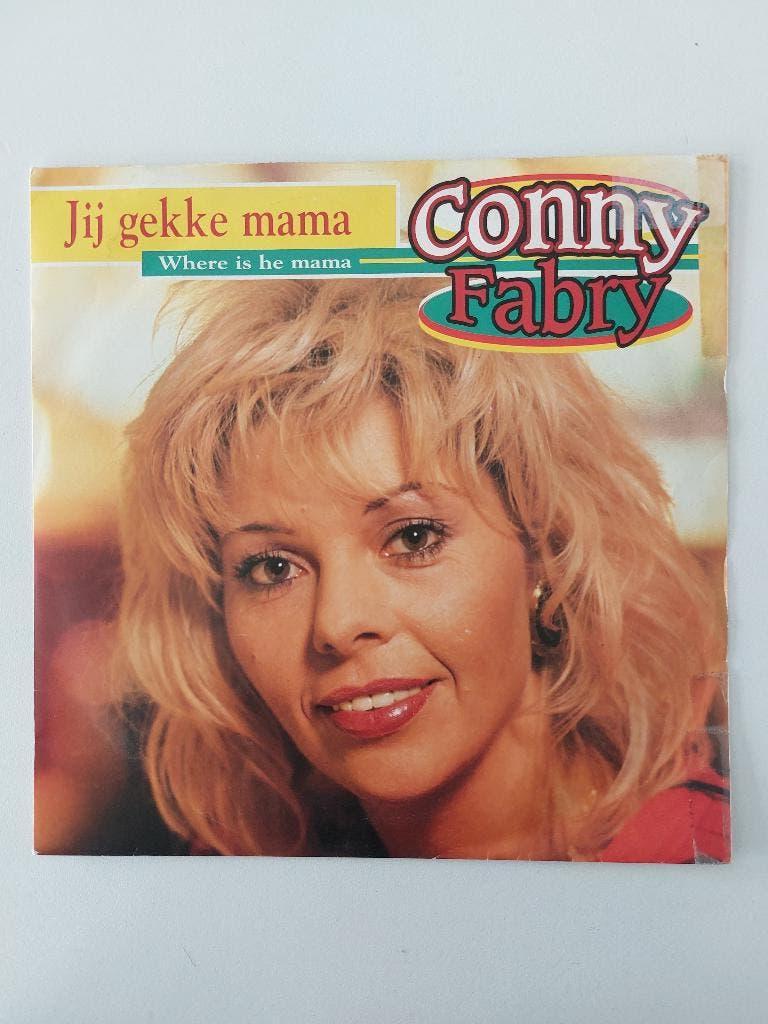 Connie Fabry - Jij Gekke Mama (1989), Originele persing, Ophalen of Verzenden, Nederlandstalig, Single