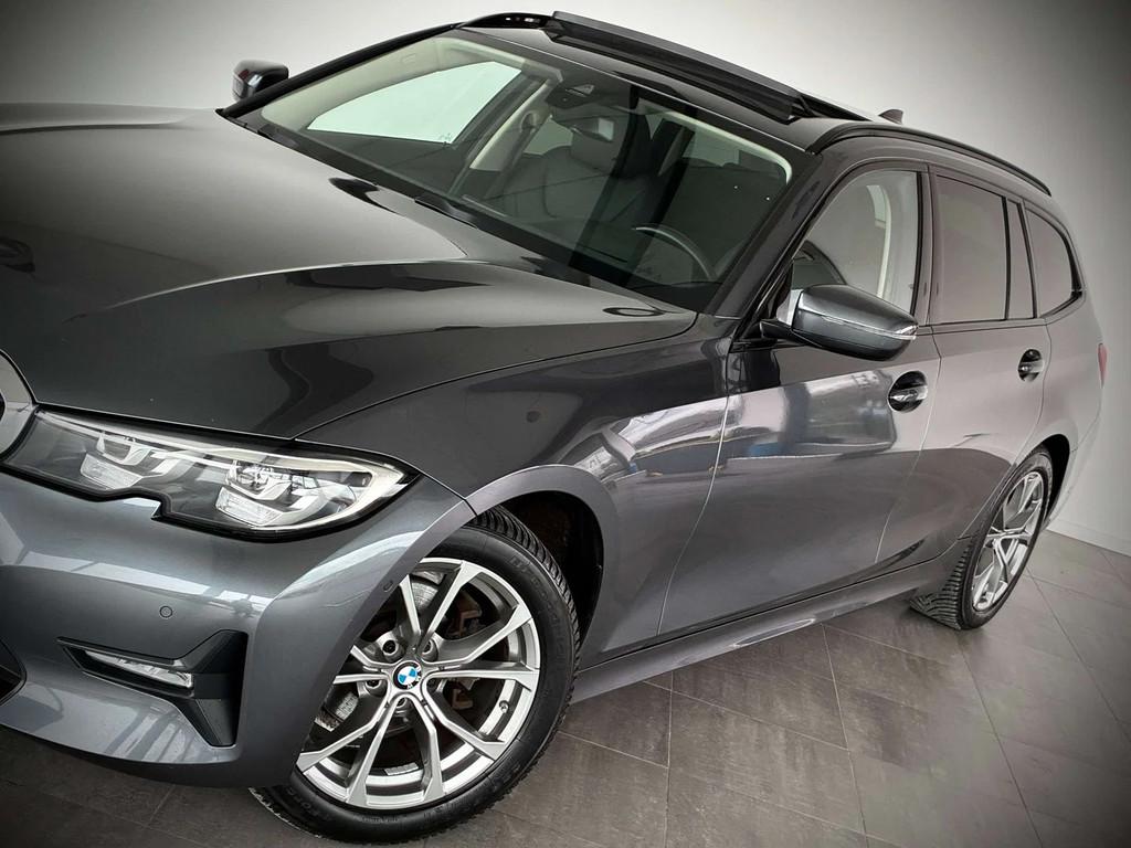 BMW 3 Serie 316 dA Touring SPORT-1ERPRO-COCKPIT-T.O-CARPLAY-, Argent ou Gris, Achat, Entreprise, Noir