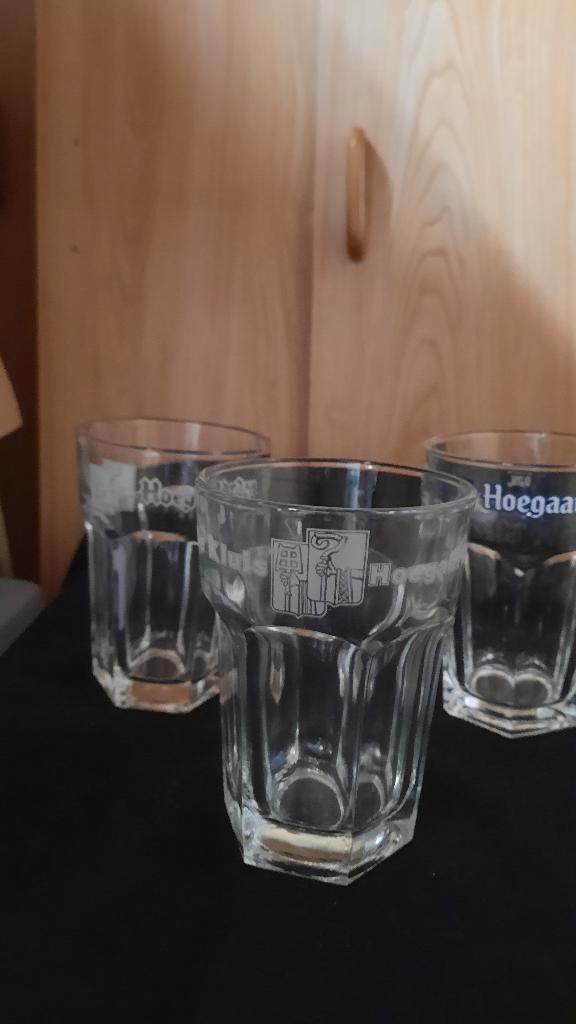 glas HOEGAARDEN, Verzamelen, Glas en Drinkglazen, Bierglas, Ophalen of Verzenden